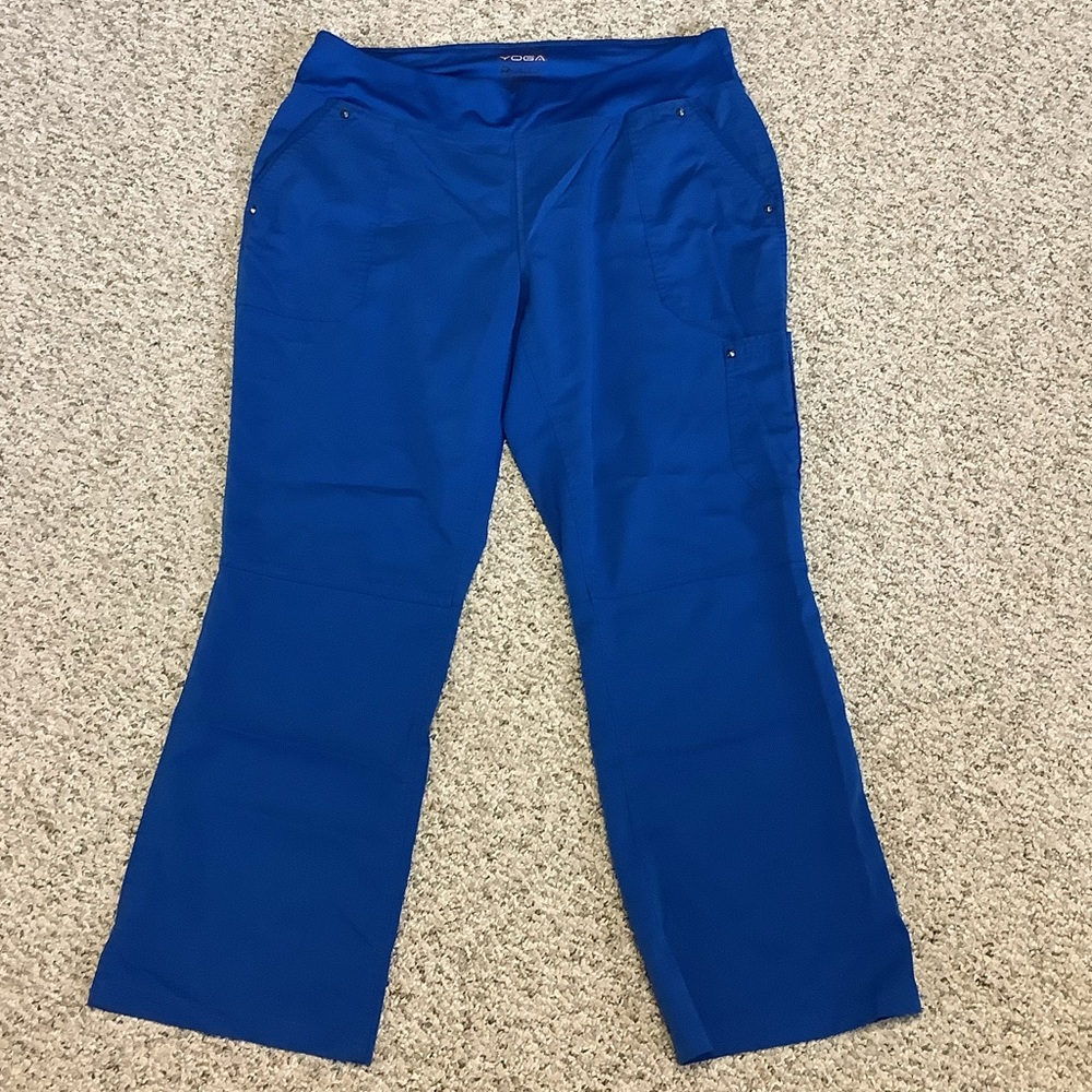 Purple Label YOGA Scrub Pants, Large Petite